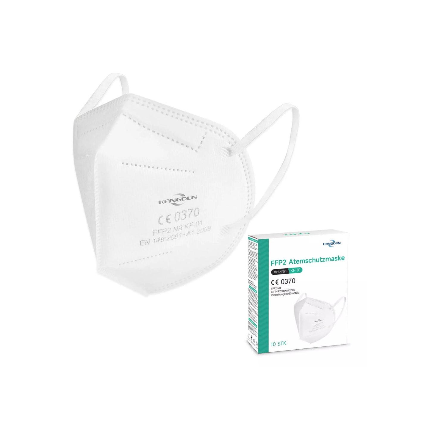 KANGDUN FFP2 Maske ohne Ventil